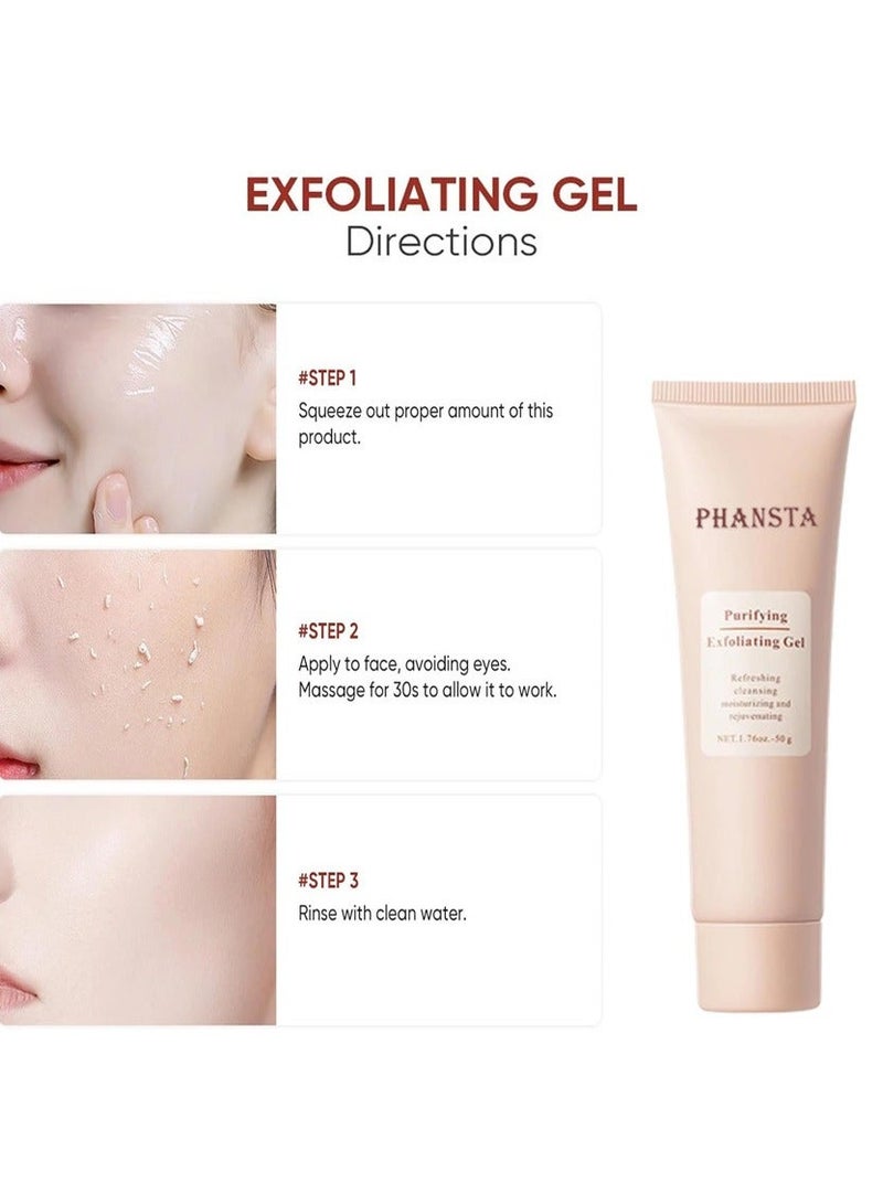 PHANSTA Exfoliating Pore Cleansing Gel 50g - Image 4