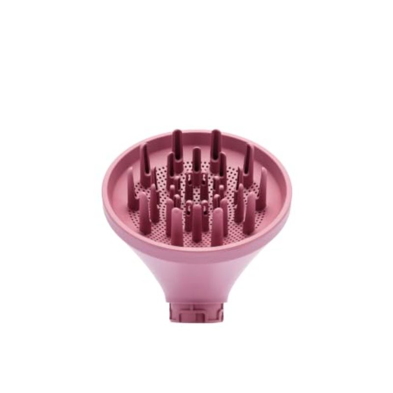 Hair Diffuser Attachment Pink Anti-Frizz Curl Diffuser for Volume, Natural Waves and Fast Drying - Image 1