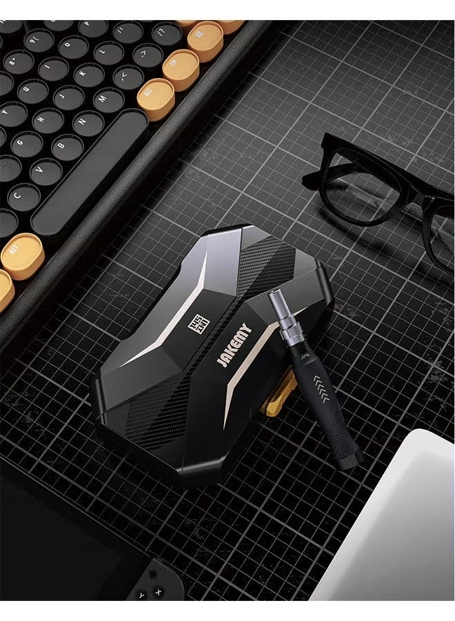 JAKEMY 145 in 1 Jakemy JM-8183 Precision Screwdriver Set Magnetic Replaceable Bits Sockets Spudger Opening Tool Tweezer for Smartphones PC Electronics - Image 3