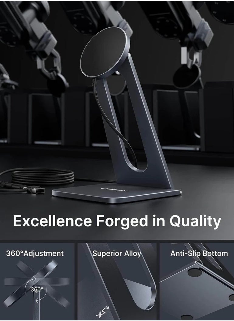 MagSafe Magnetic Wireless Charger Stand Compatible with iPhone 15/14/13/12