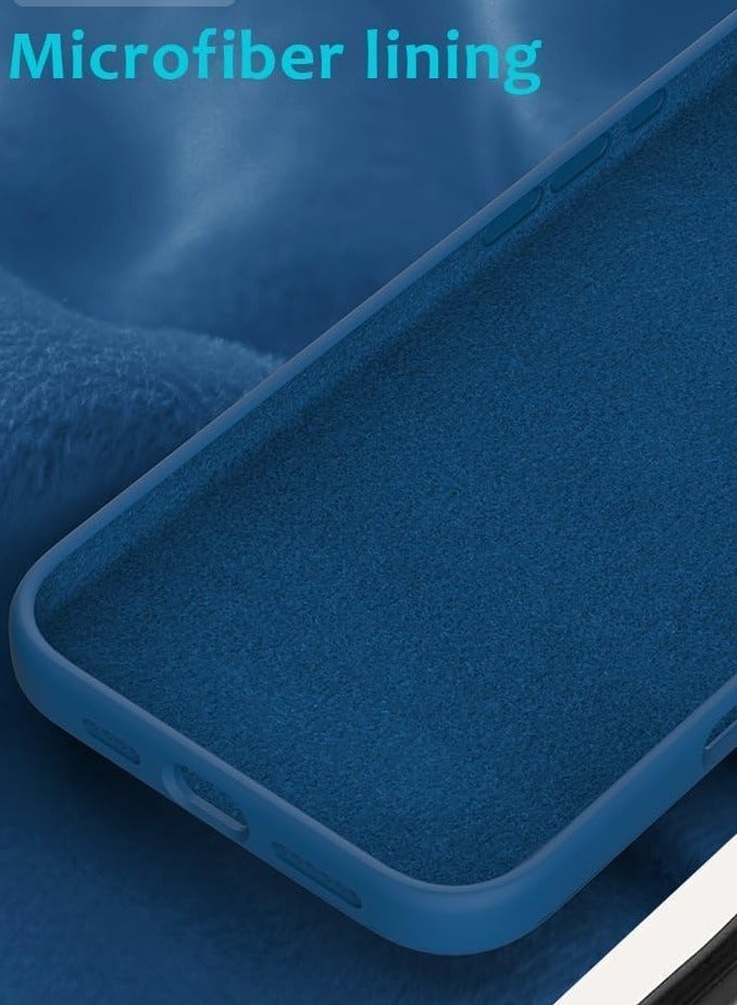 جومو ستور جراب سيليكون سائل لهاتف آيفون 15 برو ماكس (6.7 إنش) – ناعم الملمس، مقاوم للصدمات والخدوش – غطاء حماية كامل مع بطانة داخلية من الألياف الدقيقة – تصميم نحيف وأنيق - Image 3