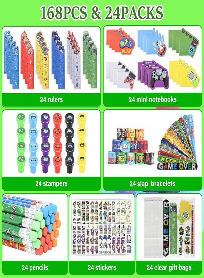 Ulema 168Pcs Gifts Birthday Supplies Team Rewards Video game Pencils Pinata Goody Stuffer Teen Classroom games Rewards Office Supplies - Image 2