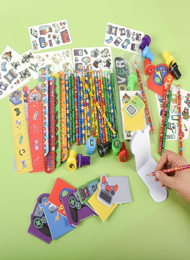 Ulema 168Pcs Gifts Birthday Supplies Team Rewards Video game Pencils Pinata Goody Stuffer Teen Classroom games Rewards Office Supplies - Image 4