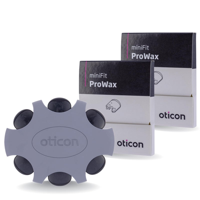 Genuine Oticon Minifit ProWax Filter Wax Guards OEM Replacements for Oticon Hearing Aids Supplies Genuine OEM Denmark Oticon Branded Accessories for Optimal Performance 2 PacksTotal 12 Filters