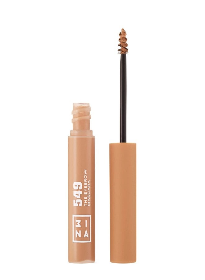 3INA MAKEUP - Vegan - Cruelty Free - The Eyebrow Mascara 549 - Cream - Fixes, Defines, Adds Volume and Control Brows -Non Sticky Gel Formula - Dense & Fuller Brows - Multiplier Effect - Good Adhesion - Image 1