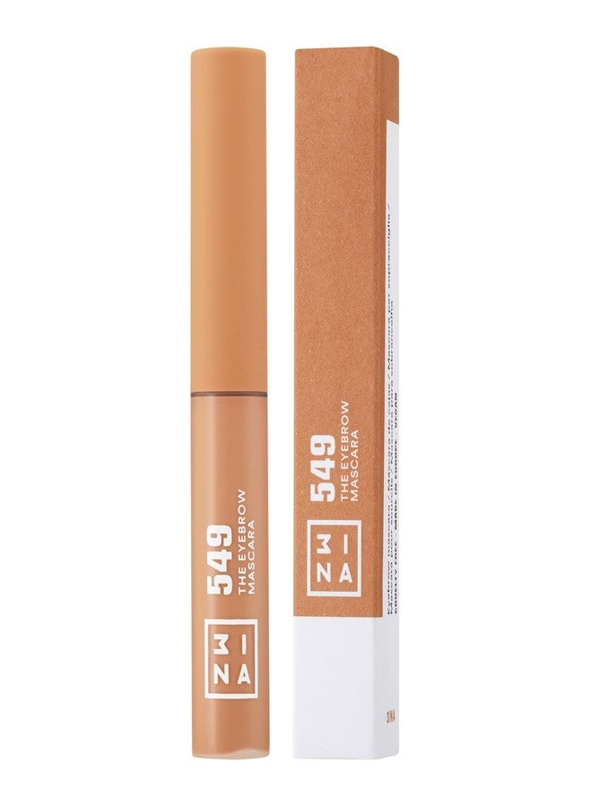 3INA MAKEUP - Vegan - Cruelty Free - The Eyebrow Mascara 549 - Cream - Fixes, Defines, Adds Volume and Control Brows -Non Sticky Gel Formula - Dense & Fuller Brows - Multiplier Effect - Good Adhesion - Image 2