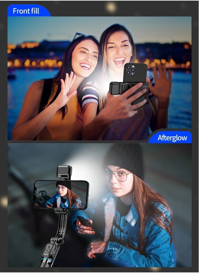 42" Selfie Stick Tripod with Fill Light, XQOOPS Extendable All-in-1 Phone Tripod Stand with Remote & Phone Holder, Cell Phone Tripod Stand for Taking Selfie Photo | Videos | Vlog During Travel
