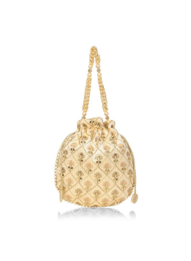 Lavie Women's Amara Round Potli Gold Ladies Purse Handbag - Image 1