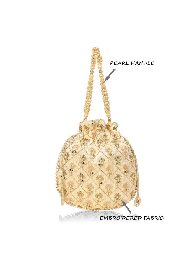 Lavie Women's Amara Round Potli Gold Ladies Purse Handbag - Image 3