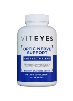 Viteyes Optic Nerve Support Supplement Premium Ocular Nutrition Blend 90 Tablets White  - Image 1