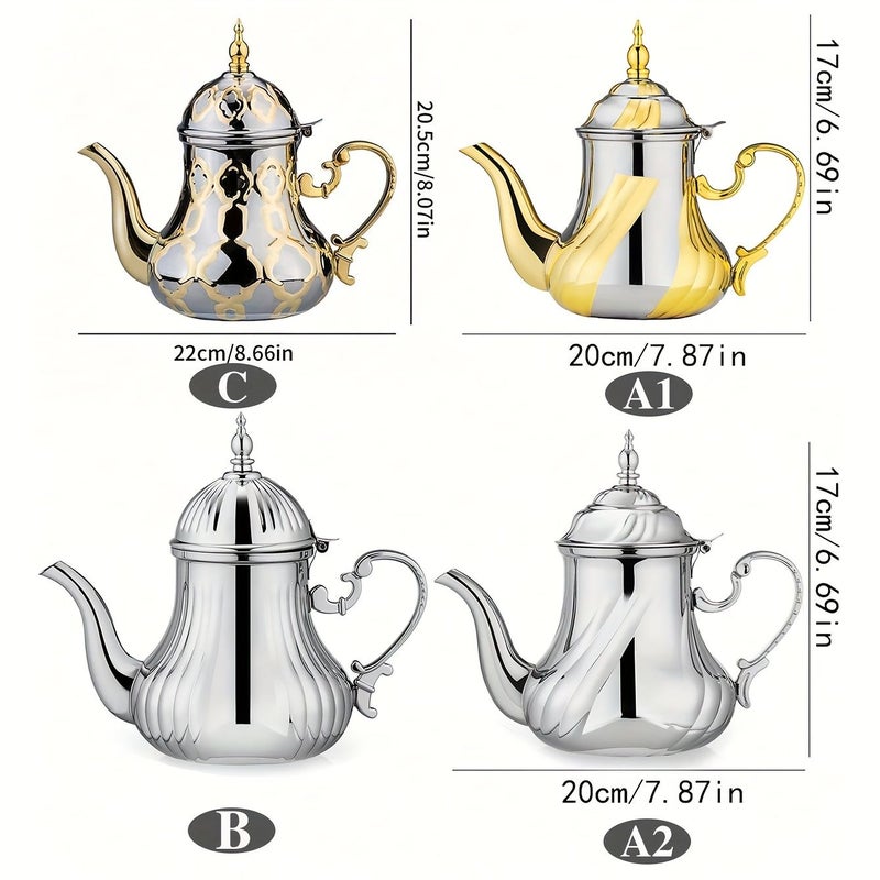 40.58oz Stainless Steel Coffee Pot Model C - Image 3