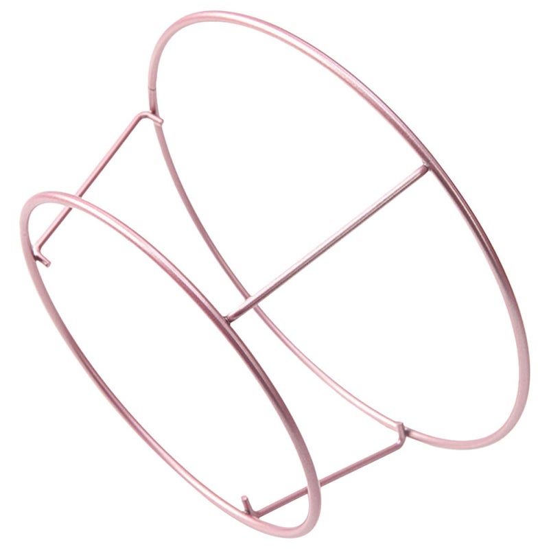 6 Inch Rose Gold Alloy Cake Cooling Rack Compact Design for Home Kitchen Baking - Image 2