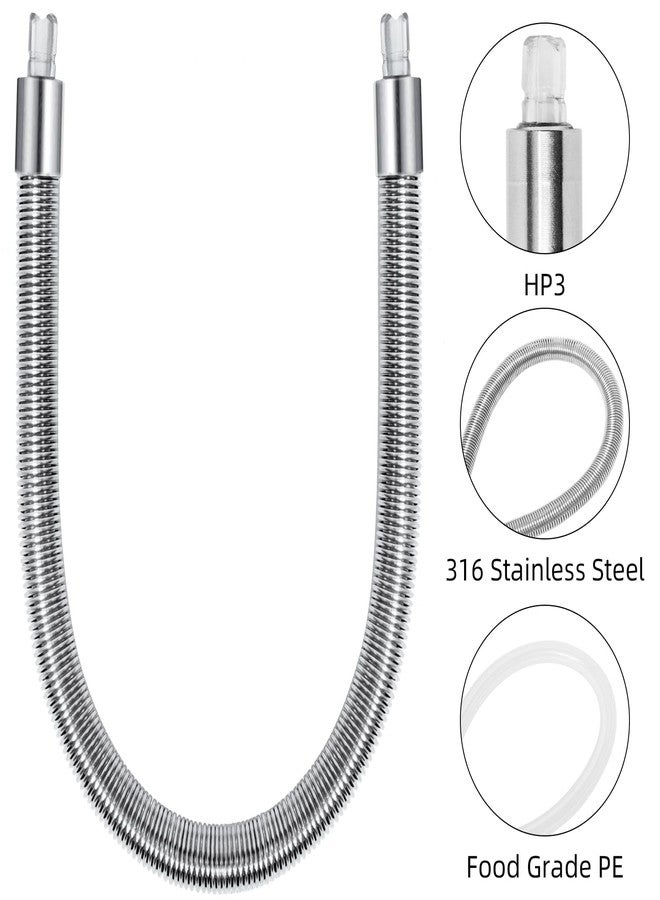 أنبوب حليب HP3 لماكينة قهوة JURA، مبرد حاوية الحليب، أنبوب من الفولاذ المقاوم للصدأ HP3 لماكينات JURA E8 S8 Z8 GIGA 10 Z6 X8 J-Line GIGA X8 - Image 2