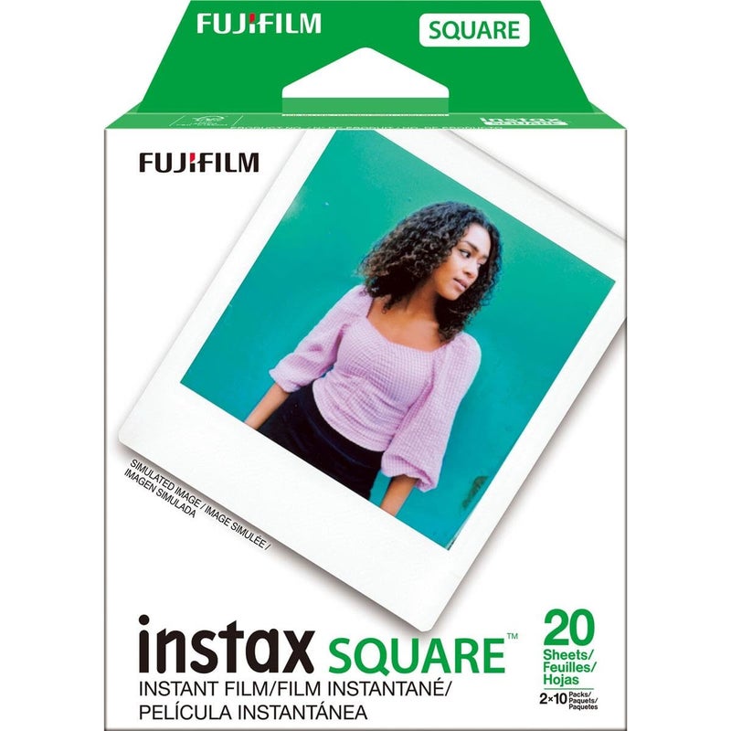 FUJIFILM Fujifilm Instax Square Twin Pack Film - 20 Exposures  - Image 2