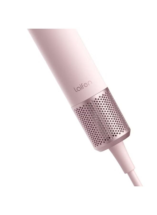 لايفن مجفف شعر أيوني عالي السرعة لايفين ميني – باللون الوردي، خفيف الوزن، منخفض الضوضاء، صغير الحجم، مع فوهة مغناطيسية وحقيبة سفر — للاستخدام المنزلي والسفر - Image 3