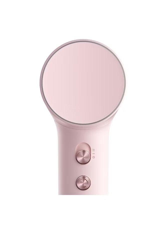 لايفن مجفف شعر أيوني عالي السرعة لايفين ميني – باللون الوردي، خفيف الوزن، منخفض الضوضاء، صغير الحجم، مع فوهة مغناطيسية وحقيبة سفر — للاستخدام المنزلي والسفر - Image 2