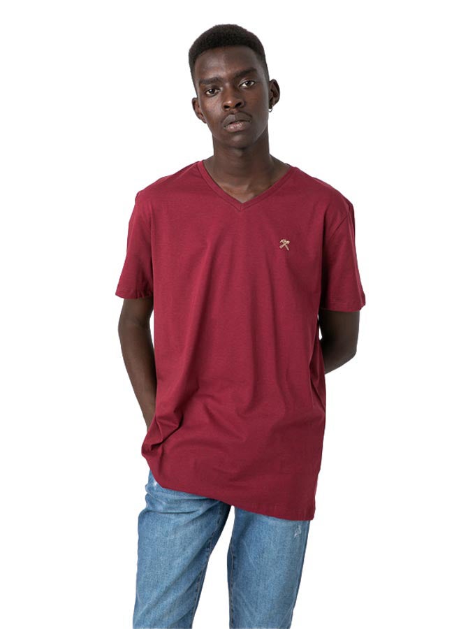 Marco Bergamo VNeck T-Shirt With Logo  - Image 3