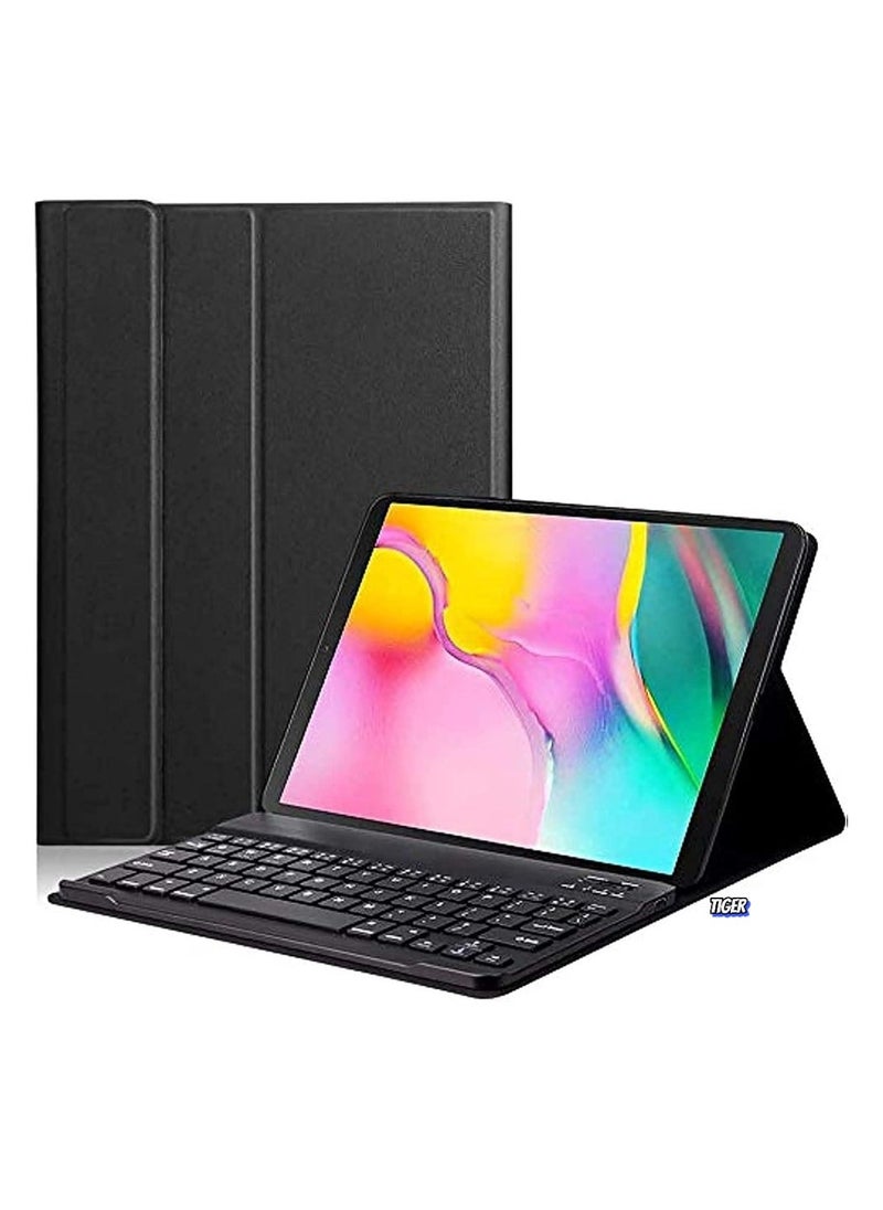 TIGER New Keyboard Case Compatible for Galaxy Tab S6 Lite 2020 – Detachable Wireless Keyboard with Pencil Holder, Stand Folio Cover for Full Protection & Enhanced Productivity - Image 1