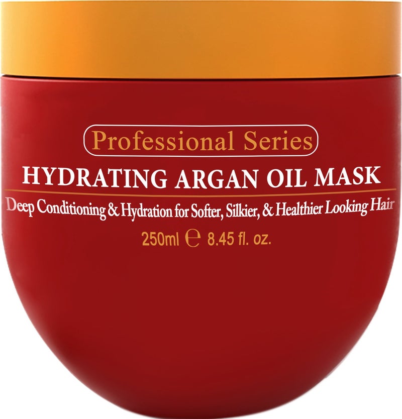 Arvazallia Hydrating Argan Oil Hair Mask and Deep Conditioner for Dry or Damaged Hair 845 oz Jar