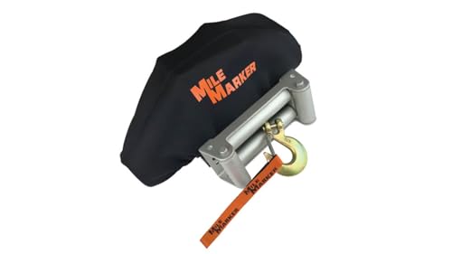 Mile Marker 8506 Full Size Neoprene Winch Cover - All Weather Protection, Resistant to Tears and Rips, Specifically Shaped to Your Exact Winch - Image 2