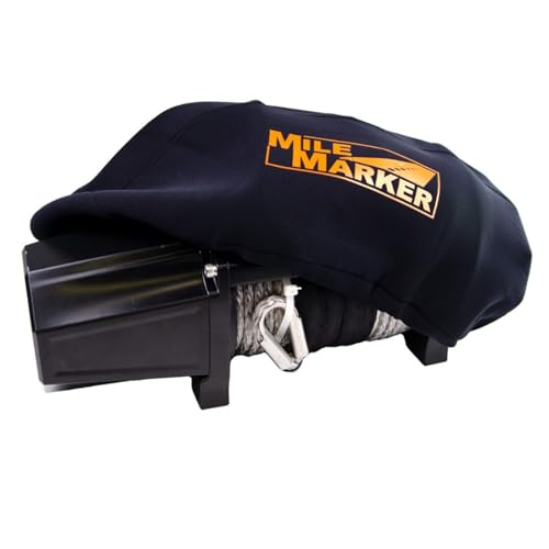 Mile Marker 8506 Full Size Neoprene Winch Cover - All Weather Protection, Resistant to Tears and Rips, Specifically Shaped to Your Exact Winch - Image 5