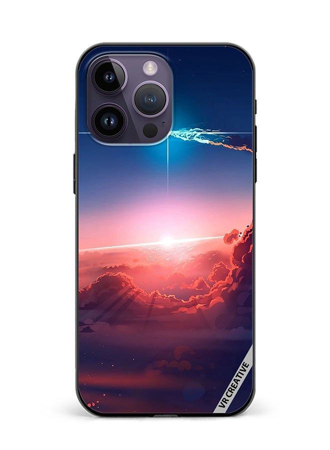 VR CREATIVE Protective Case Cover For Apple iPhone 15 Pro Nature Light Design Multicolour - Image 1