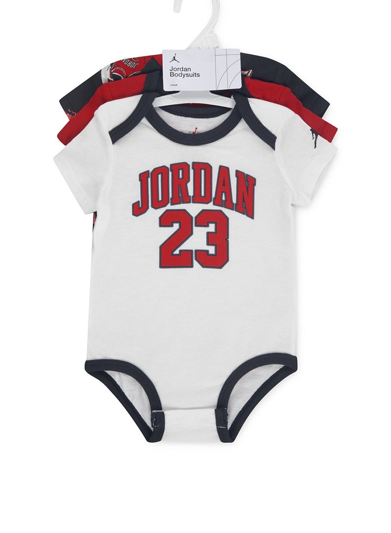 Jordan جدي إن إم جي 23 جيرسي 3 حزمة بدلة جسم - Image 3