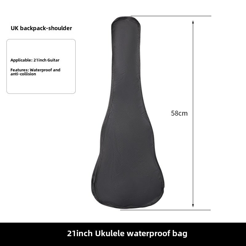 Generic Padded Guitar Backpack for Electric Guitar Bass 21 inch-waterproof backpack 