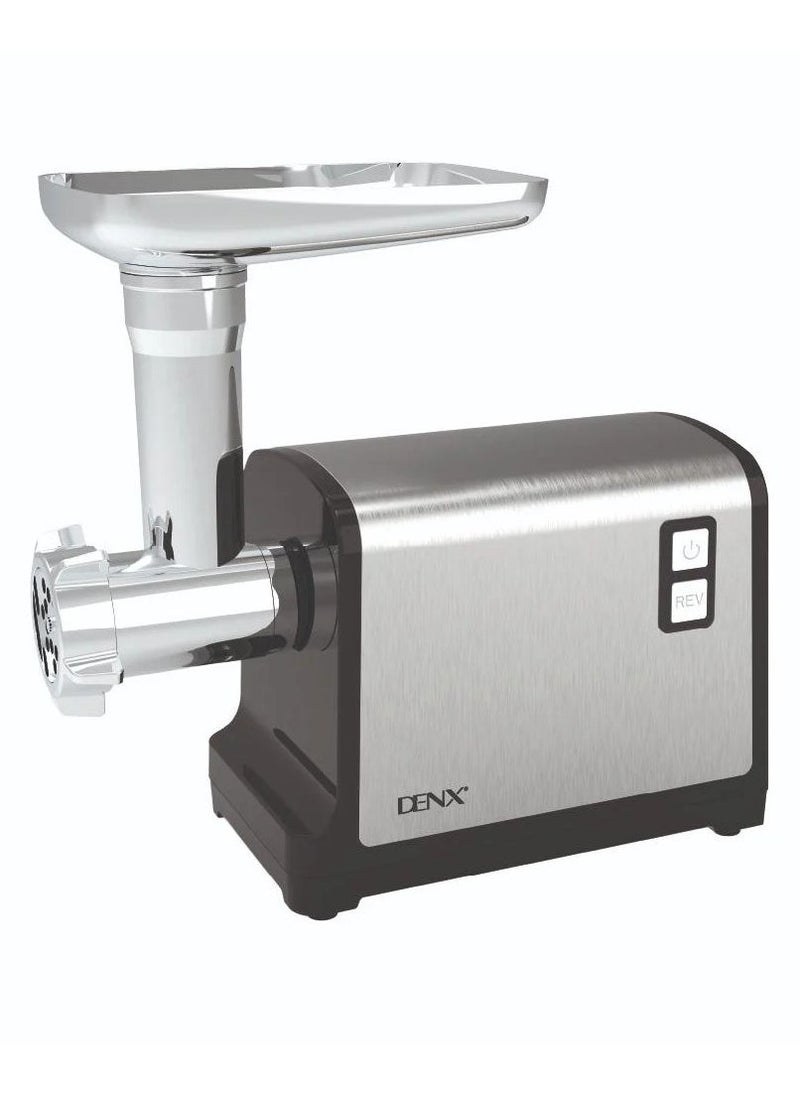 Denx Dx3218 Electric Meat Grinder – 1200W, 3 Blades, Kibbeh & Sausage Attachments - Image 4