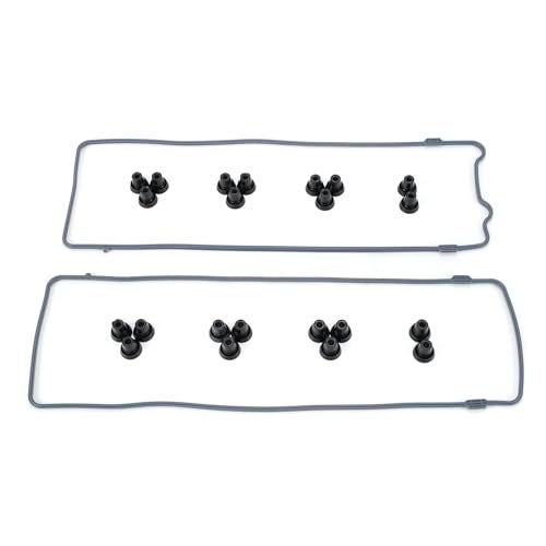 MPLUS OE SOLUTION AUTOPARTS MPLUS VS50377R Engine Valve Cover Gasket Set Replace for Ford 1996-2002 Crown Victoria 4.6L, 1999-2001 E150 Econoline Club Wagon, 1997-2001 F150, 1997-1999 F250, 1996-2001 Mustang 4.6L - Image 2