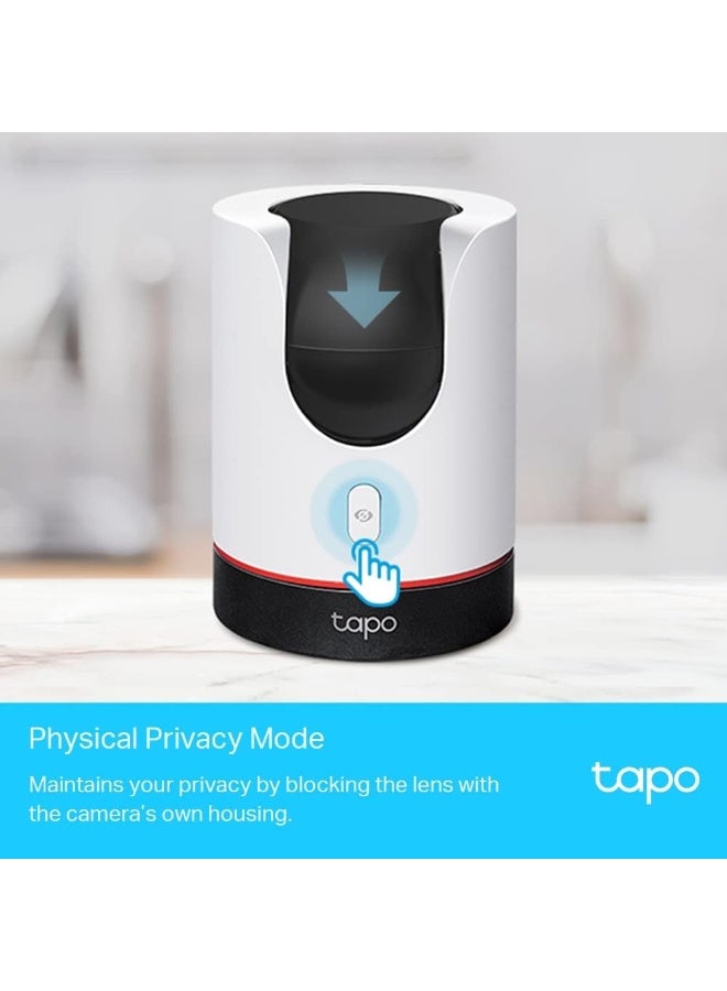 Tapo Pan/Tilt Smart Security Camera, Indoor CCTV, Smart AI Detection And Notification, Starlight Sensor, 2K QHD, Night Vision Works With Alexa And Google Home, 512GB SD Storage - Image 3
