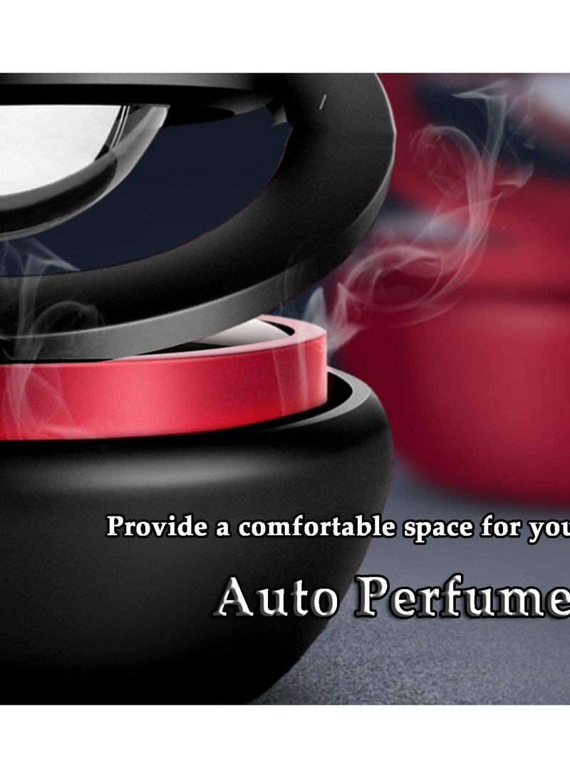 Galaxy Interstellar Ball Car Air Freshener – Solar Rotating Aromatherapy Diffuser, Auto-Rotation Incense Fragrance Decor – Car Interior & Home Decoration Accessory - Image 4