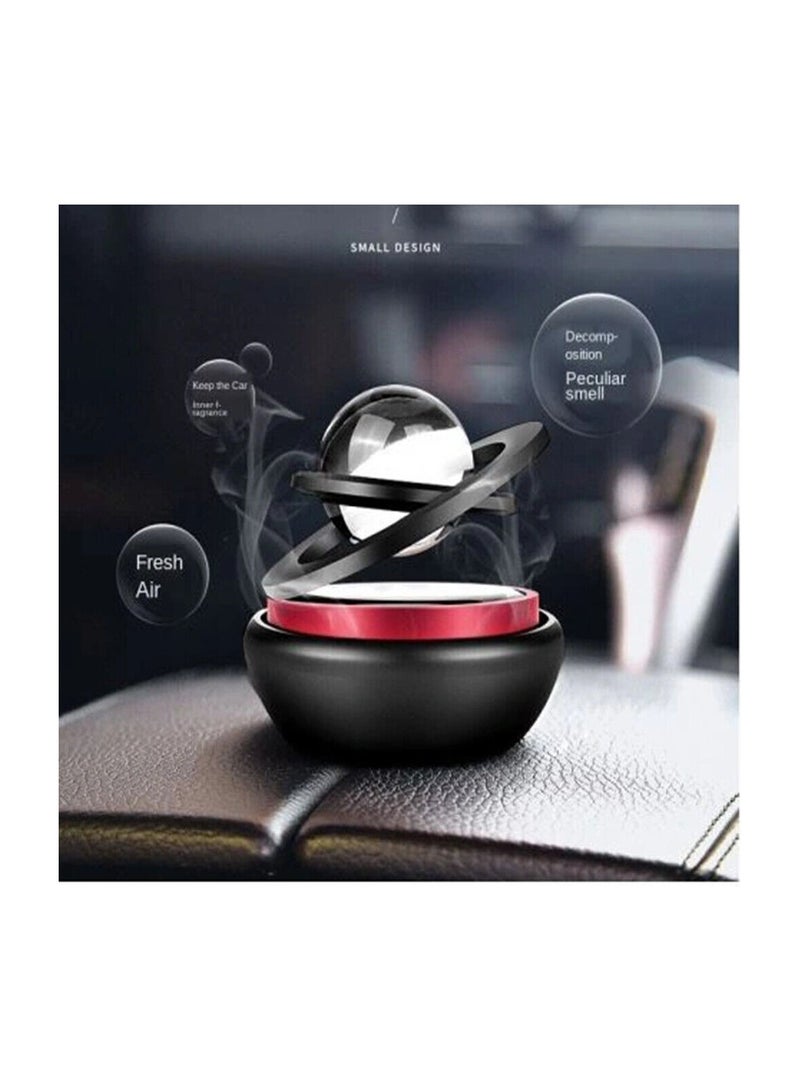 Galaxy Interstellar Ball Car Air Freshener – Solar Rotating Aromatherapy Diffuser, Auto-Rotation Incense Fragrance Decor – Car Interior & Home Decoration Accessory - Image 5