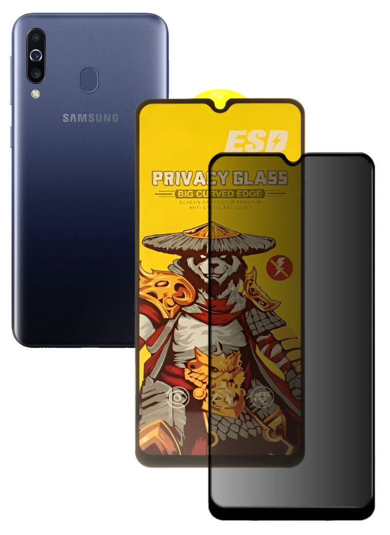 ESD Tempered Dustproof Privacy Glass Screen Protector Compatible For Samsung Galaxy M30 - Image 1