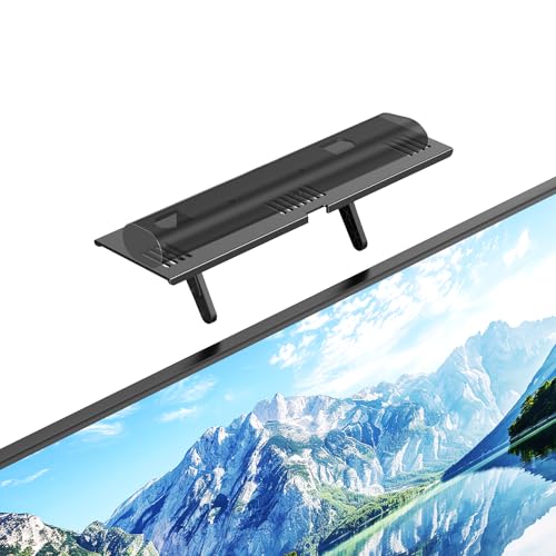 CUISIBOT Soundbar Mount, No Drilling Steel TV Top Shelf Fits Most of Sound Bars Up to 15 Lbs, Universal Sound Bar TV Mount Bracket, Sound Bar Stand Compatible with Samsung, Sony, LG,Bose, 16.9x4.7inch - Image 1