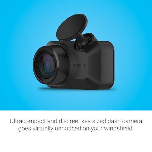 Garmin Dash Cam™ Mini 3, Ultracompact 1080p HD Dash Cam with a 140-degree Field of View, Built in Clarity™ Polarizer, Voice Controlled, Automatic Recording - Image 5