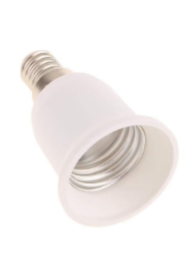 محول مقبس حامل مصباح المصباح بقاعدة من E14 إلى E27