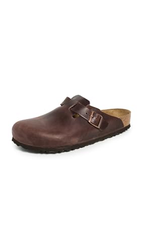 Birkenstock Unisex Boston Clog,Habana Oiled Leather,8-8.5 Women/6-6.5 Men - Image 5