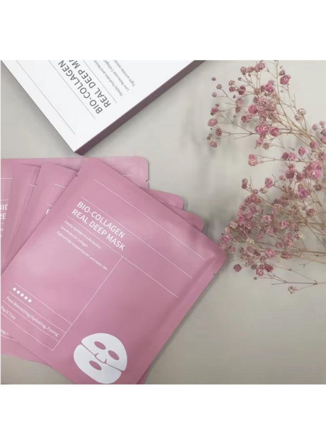 HFRUI  Bio-Collagen Real Deep Mask | Instant Moisture Boost | Firming & Anti-Aging | With Hyaluronic Acid & Niacinamide - Image 4