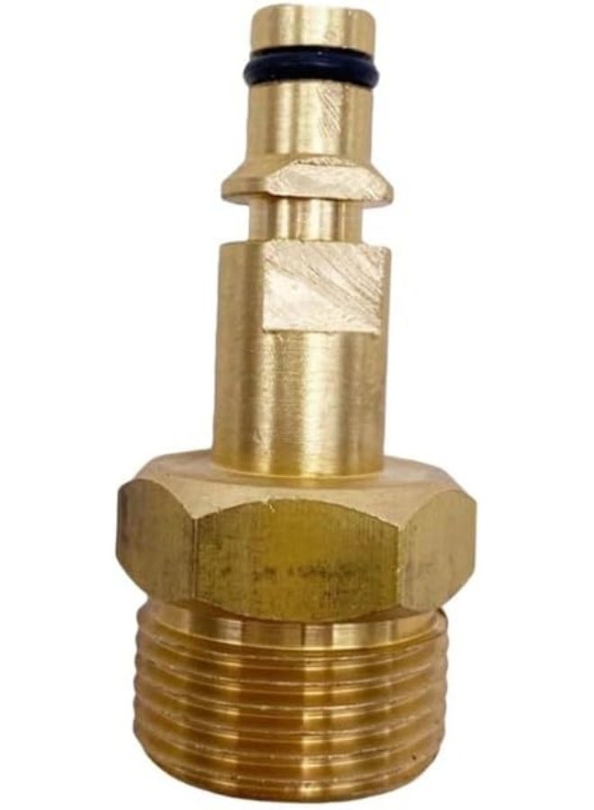 WsjiaboFux Gold M22 Adapter High Pressure Washer Hose Adapter - Image 1