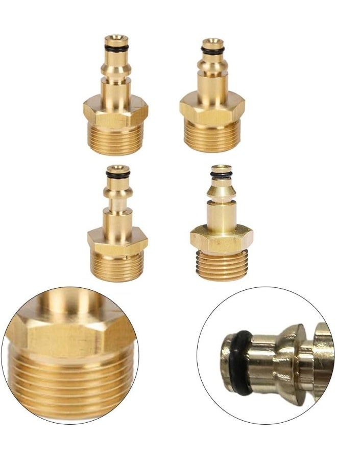 WsjiaboFux Gold M22 Adapter High Pressure Washer Hose Adapter - Image 4