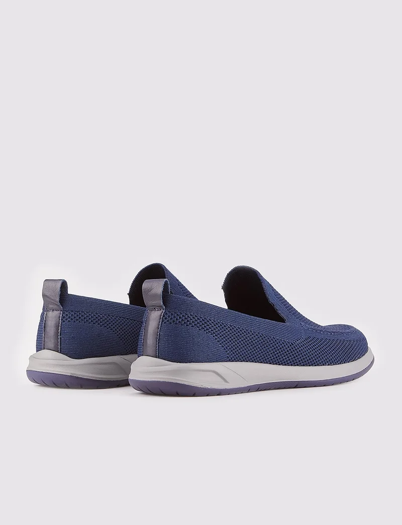 كاباني Knitwear Navy Blue Men's Casual Shoes
