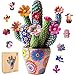 Mys Aurora Puzzles for Adults Cactus Flower Wooden Puzzles 300 Pieces Unique Shaped Jigsaw Puzzles Birthday for Adults and Kids Fun Challenge Family Game 122 x 17 Inch - Image 2