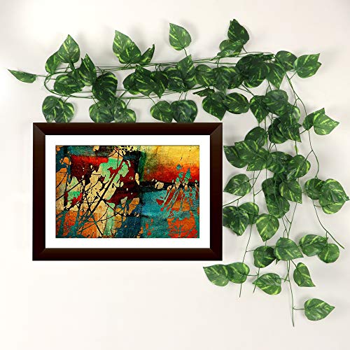 BS AMOR Artificial Creeper Money Plant Leaf Garland | Wall Hanging | Speacial Ocassion Decoration | Home Decor Party | Office Festival Theme Decorative Length 6 Feet Pack Strings(12) - Image 4