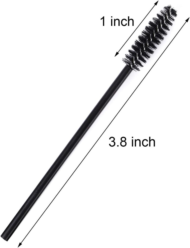 Tbestmax 200 Disposable Mascara Wand Eyebrow Brushes Spoolies Applicator for Eyelash Extension Makeup Kits - Image 5