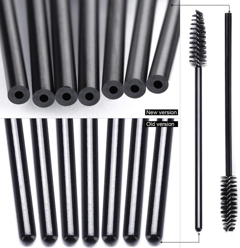 Tbestmax 200 Disposable Mascara Wand Eyebrow Brushes Spoolies Applicator for Eyelash Extension Makeup Kits - Image 4