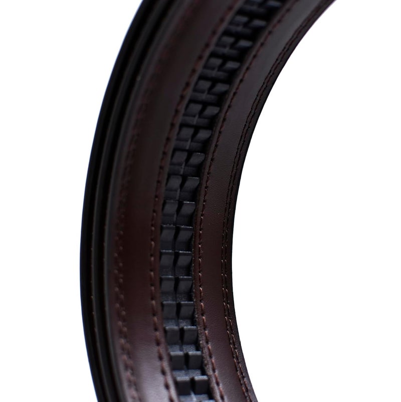 WildHorn Men's Genuine Leather Belt for Men| Premium Auto-Lock Buckle | Adjustable up to 48” | Formal & Casual Wear | Micro-Adjust Fit | Stylish Gift Box Included - Image 2