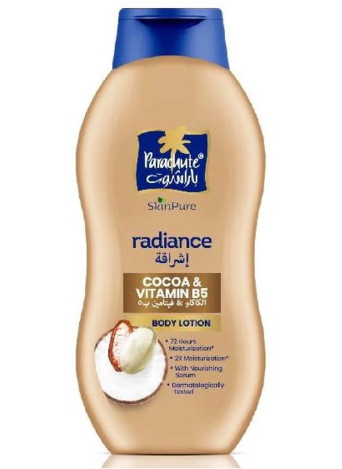 radiance cocoa & Vitamin B5 Body lotion 400 ml