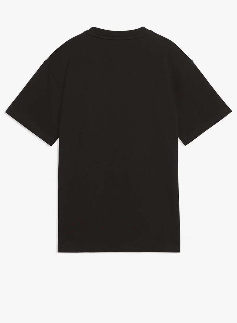 بوما تيشيرت كرة سلة شبابي مريح بخطأ فادح