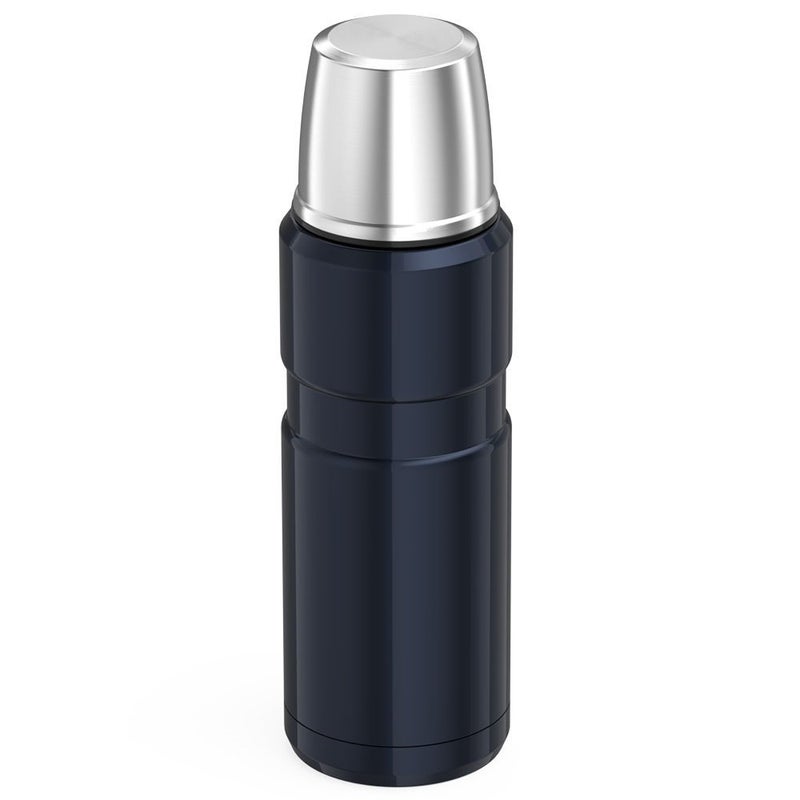 THERMOS Stainless King Vacuum-Insulated Compact Bottle, 16 Ounce, Midnight Blue - Image 3